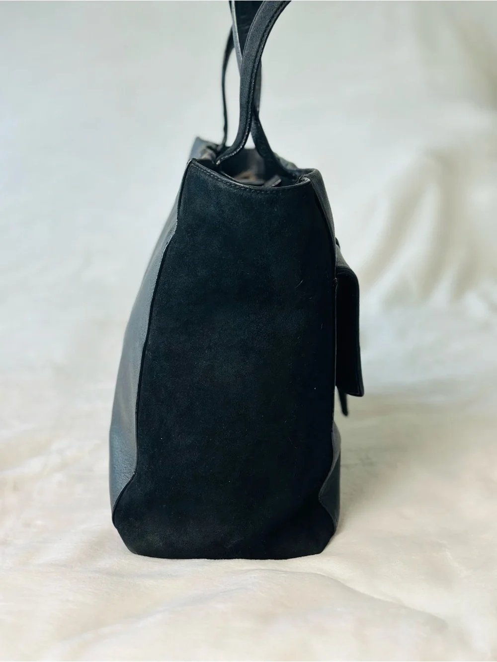Kate Spade Hunts Place Roselyn Leather and Suede Tote Bag